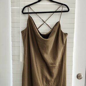 Banana Republic XL Satin Shift Dress [NWT!]